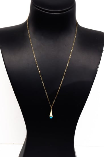 سلسال ذهب مارلي تصميم مارلي بناتي عيار 18 وزن9-0 جرام الراقى