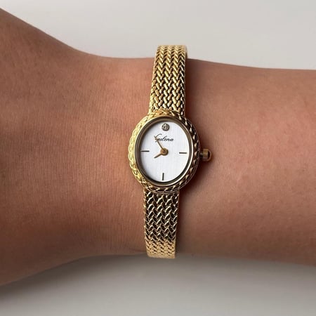Retro Gold Watch