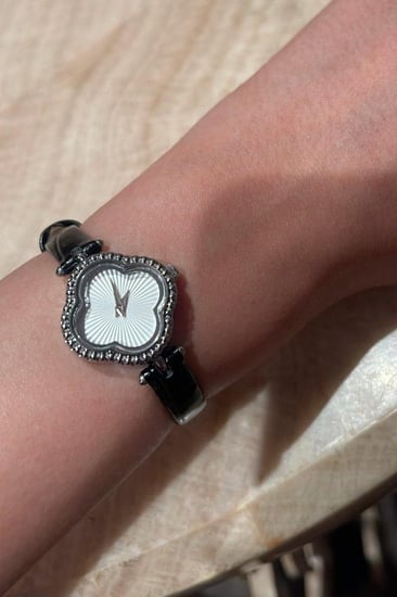 Clovéra Silver Leather