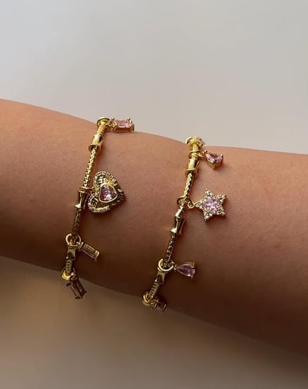 Star & Waterdrops Charms