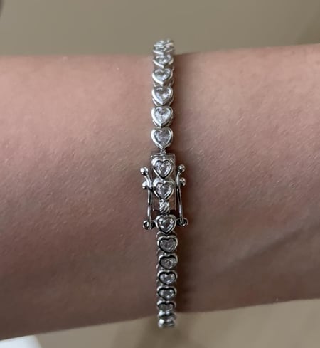 Tennis Heart - فضي