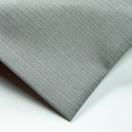 قماش مقلم واسع رمادي فاتح