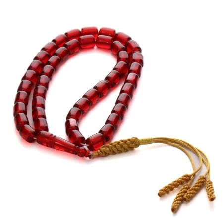 مسباح تراب الكهرمان البولندي طربزونه 45 خرزة