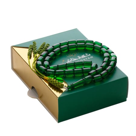 مسباح تراب الكهرمان البولندي طربزونه 45 خرزة