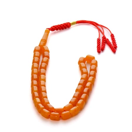 مسباح تراب الكهرمان البولندي طربزونه 45 خرزة