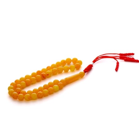 مسباح تراب الكهرمان البولندي طربزونه 45 خرزة