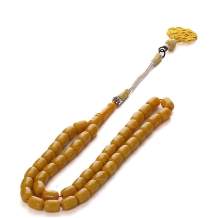 مسباح تراب الكهرمان البولندي طربزونه 45 خرزة