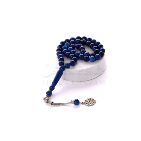 سبحة بكلايت مخلوط أزرق طربزون 45