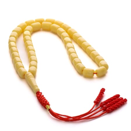 مسباح تراب الكهرمان البولندي طربزونه 45 خرزة