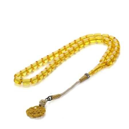 مسباح تراب الكهرمان البولندي طربزونه 45 خرزة