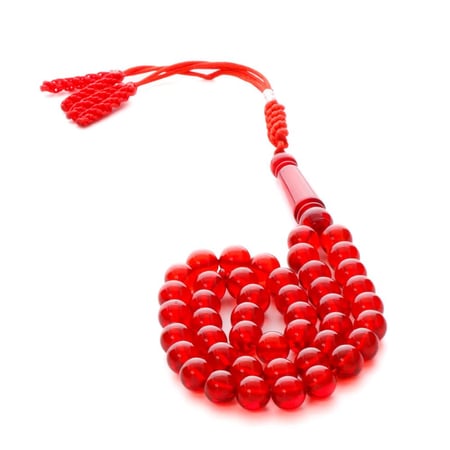 مسباح تراب الكهرمان البولندي طربزونه 45 خرزة