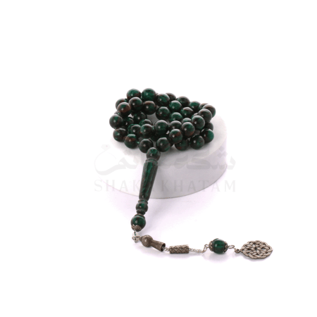 سبحة بكلايت أخضر مخلوط 45