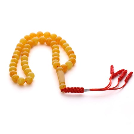 مسباح تراب الكهرمان البولندي طربزونه 45 خرزة