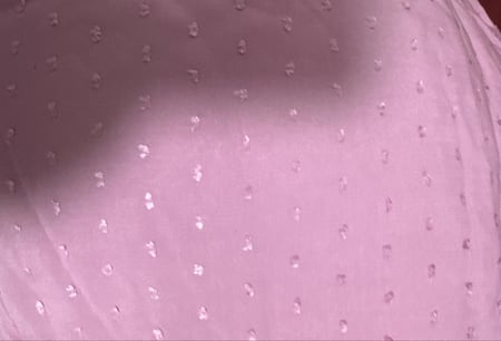 شرشف صلاة منقط واسع وقطن ناعم بنظام المرد