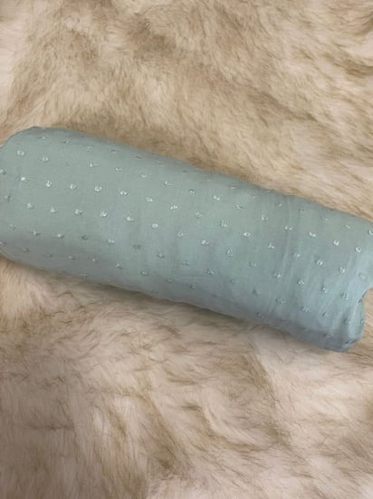 شرشف صلاة منقط واسع وقطن ناعم بنظام المرد