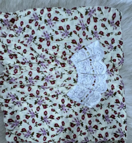 شرشف صلاة قطن مشجر مطاط واسع جامبو بارد وطرحه متصله