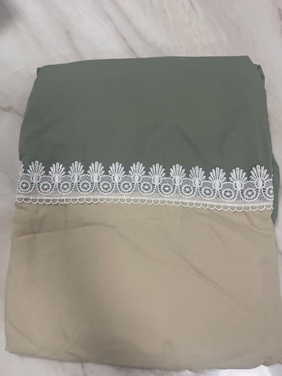 شرشف صلاه بلونين ساده