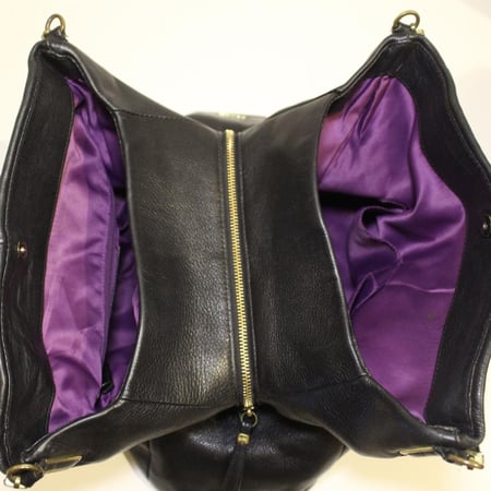 2007 coach kristen leather hobo