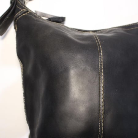 2003 Vintage coach Bleecker Leather Bucket Bag