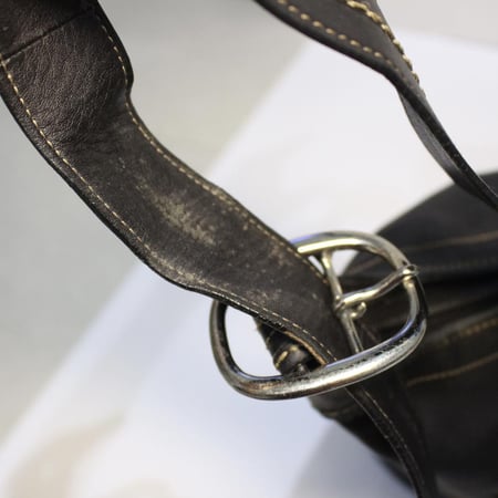 2003 Vintage coach Bleecker Leather Bucket Bag