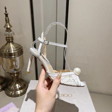 Jimmy choo pearl heels