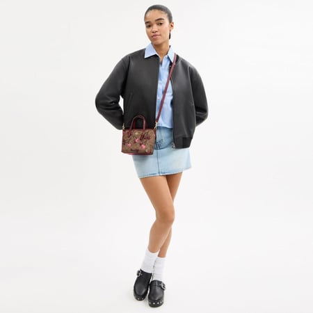 Coach Cherry mini city bag