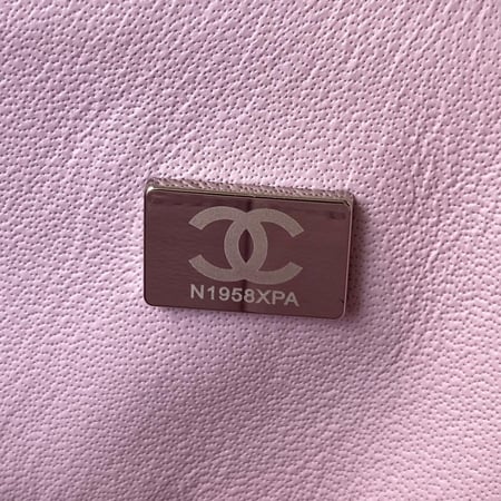 Chanel pink handbag
