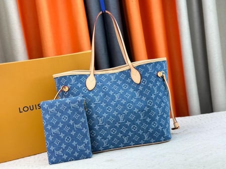 Lv tote denim bag
