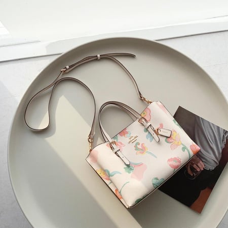 Coach floral bag