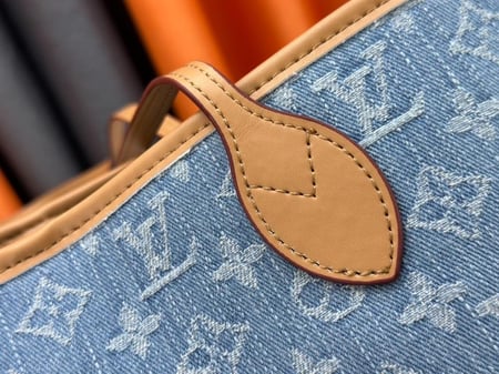 Lv tote denim bag
