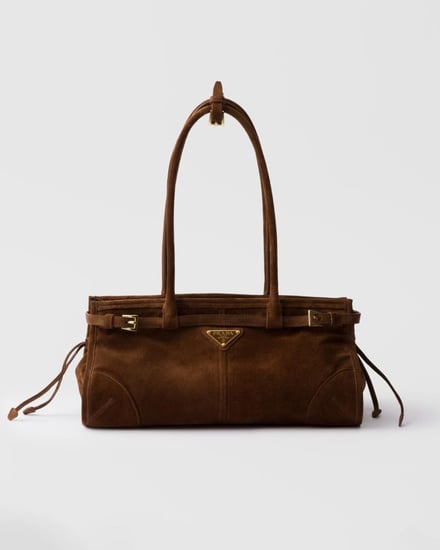 Prada suede handbag