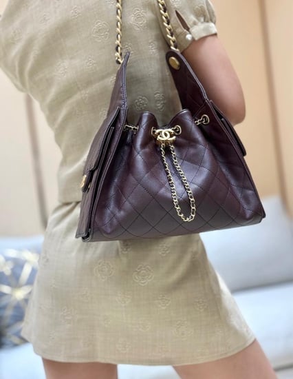 Chanel bag brown
