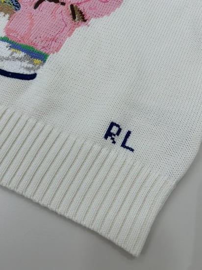 Ralph lauren bear sweater
