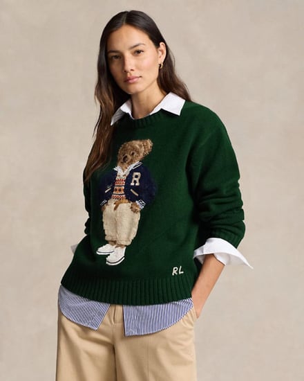 Ralph lauren bear sweater