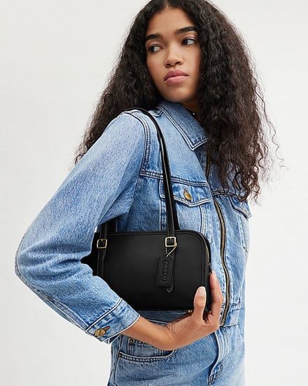 Swing zip coach bag