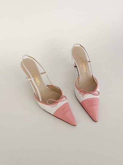 Chanel bow heels