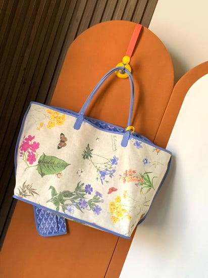 Goyard floral bag