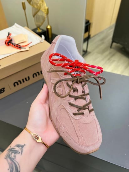 Miumiu & new balance sneakers