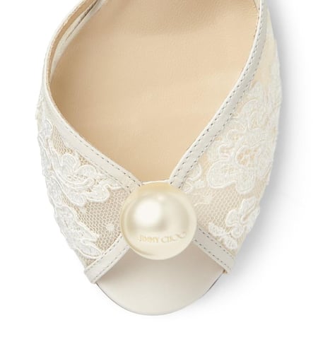 Jimmy choo pearl heels