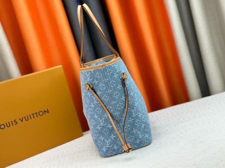 Lv tote denim bag