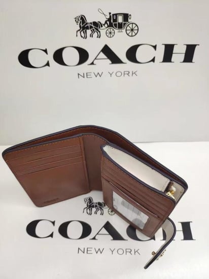 Coach printed wallet