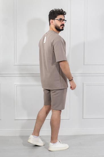 طقم رجالي اوفر سايز شورت