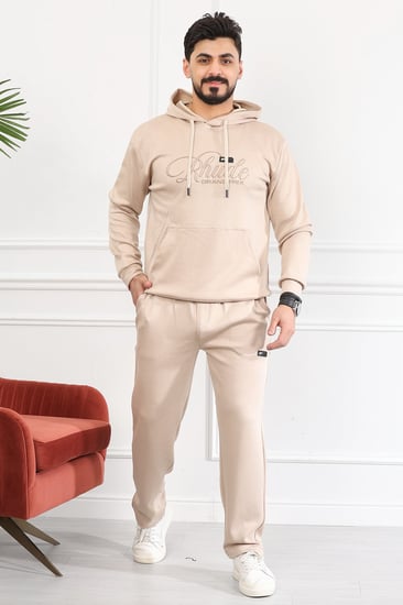 طقم رجالي اوفر سايز مكون من هودي و بنطال
