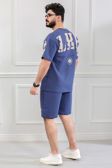 طقم رجالي اوفر سايز شورت