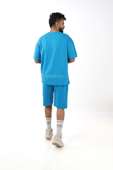 طقم رجالي شورت مع تيشرت