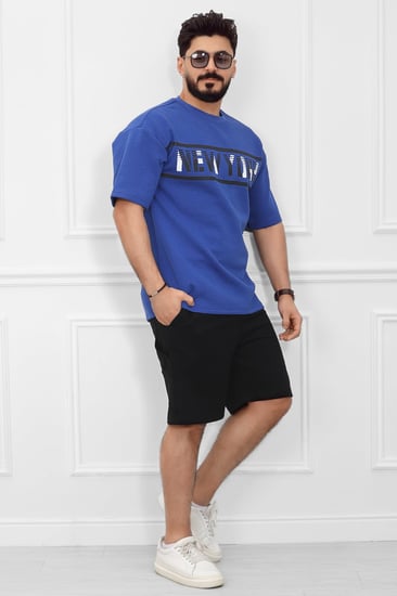 طقم رجالي اوفر سايز شورت