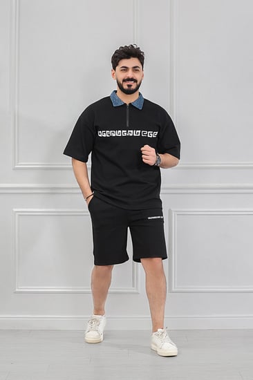 طقم رجالي اوفر سايز شورت