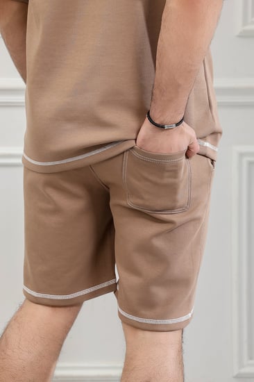 طقم رجالي اوفر سايز شورت