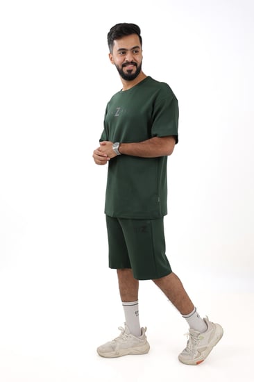 طقم رجالي شورت مع تيشرت