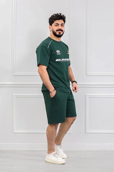 طقم رجالي اوفر سايز شورت